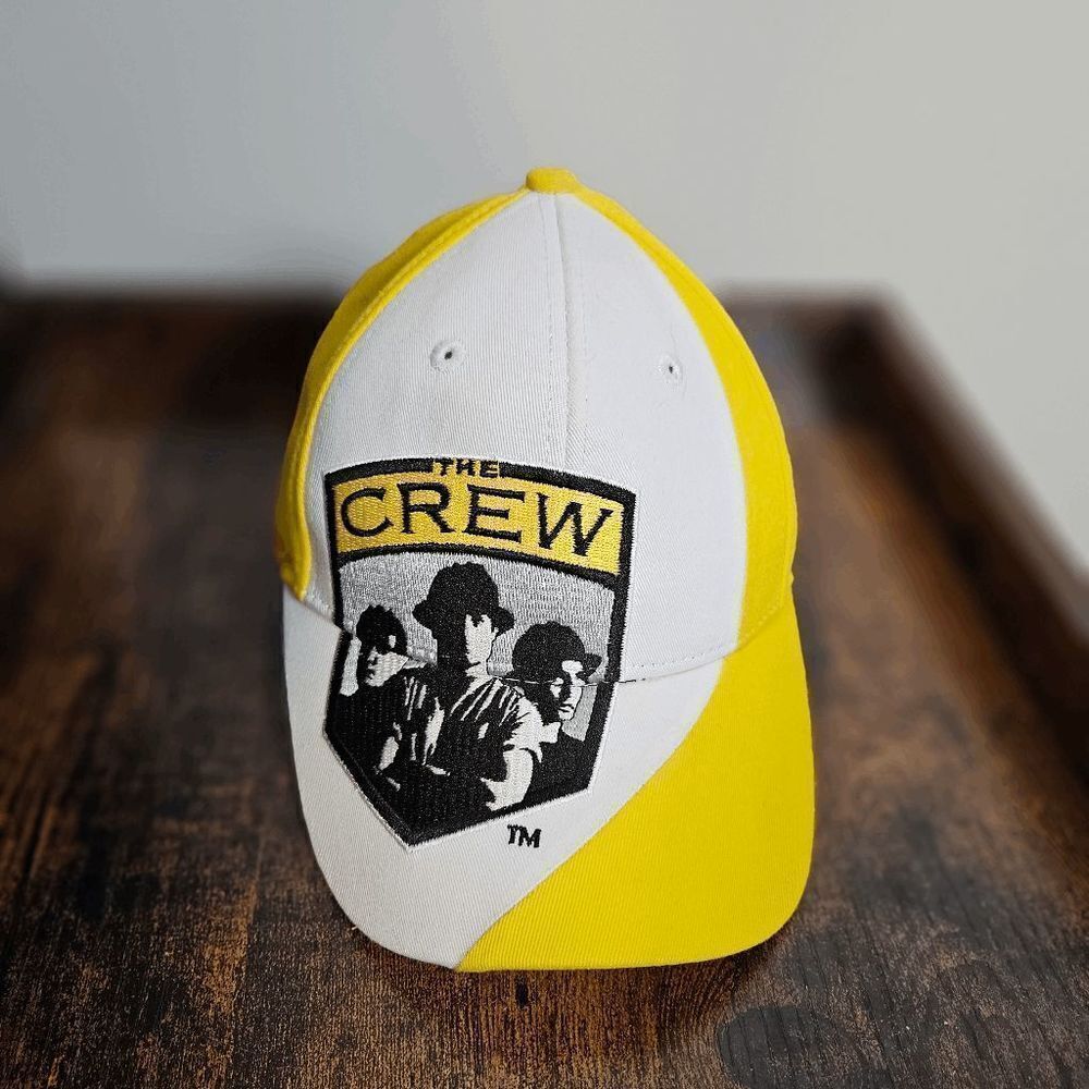 Adidas Major League Soccer "The Crew" Youth Headwear Fitted Hat Yellow/White One